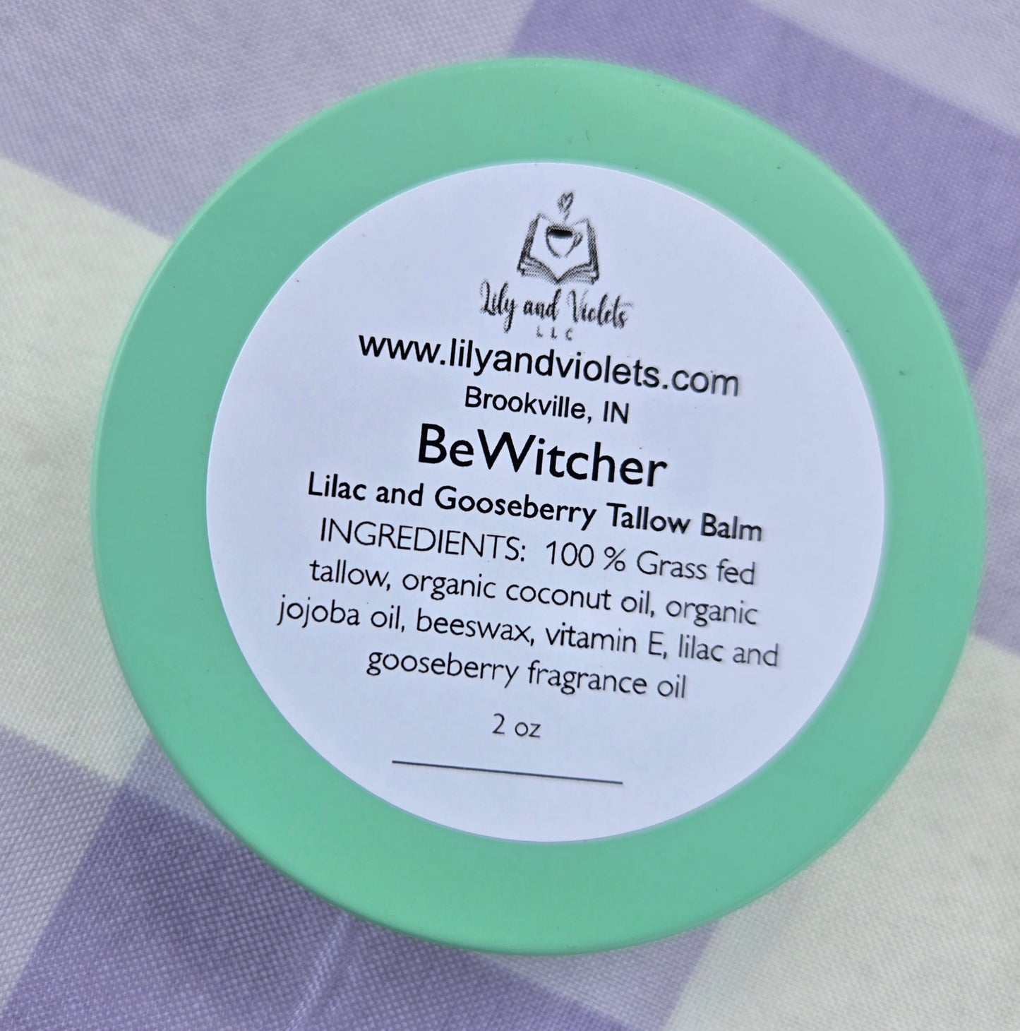 BeWitcher: Lilac and Gooseberry Tallow Balm