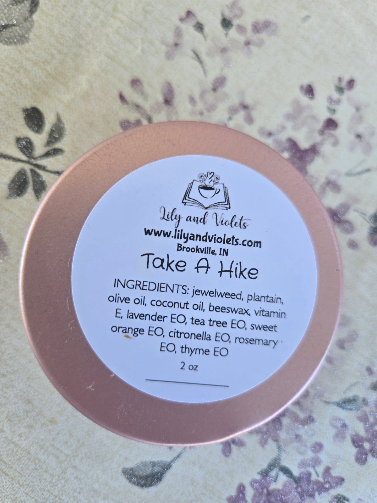 Take a Hike Salve (bug and poison ivy guard)