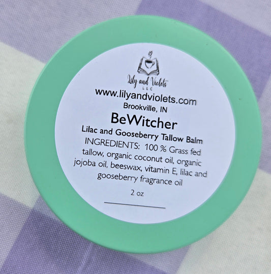 BeWitcher: Lilac and Gooseberry Tallow Balm