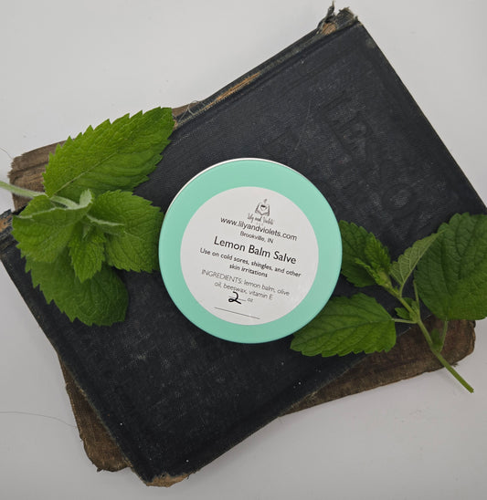 Lemon Balm Salve