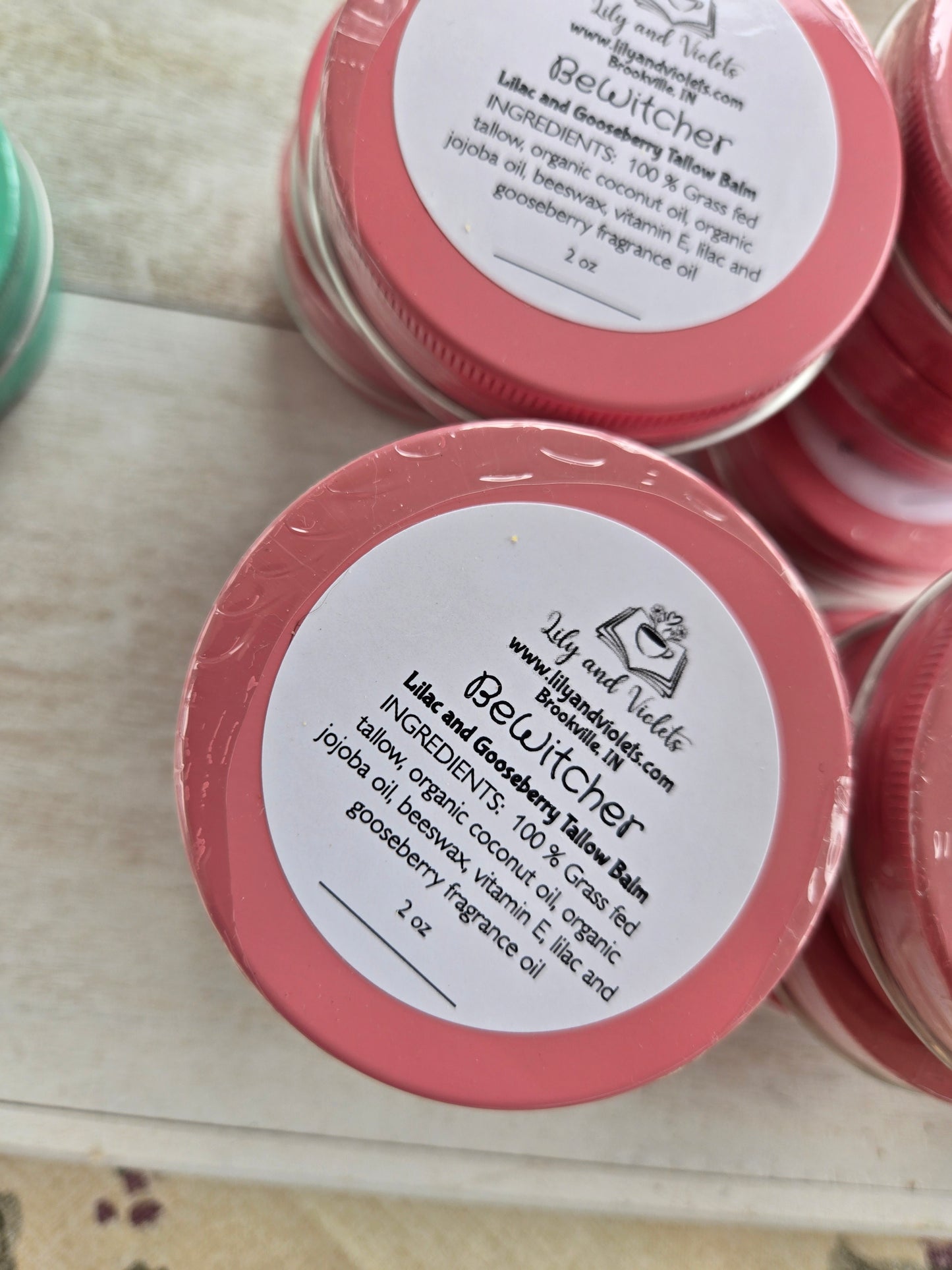 BeWitcher: Lilac and Gooseberry Tallow Balm